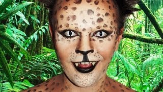 Leopard - Animal Makeup Tutorial!