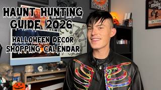 Halloween 2026 Haunt Hunting Guide: Halloween Decor Shopping Calendar + Release Schedule!