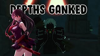 Depths ganker tries to gank me and wiped (3 TIMES) | Deepwoken