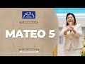 Mateo 5, Hna. María Luisa Piraquive, 29 de septiembre de 2024 #IDMJI