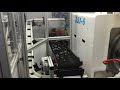 shimada 2si6 with vision system infeed conveyor robot high speed loading