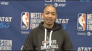 Ty Lue Pregame; Clippers faces the Suns in Game 5