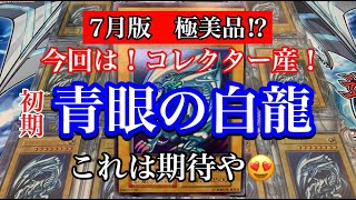 遊戯王　7月版:初期青眼の白龍😍コレクター産の一品を購入😆