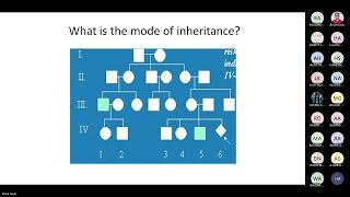 Genetics Lec8 part 2 - Pedigree practice