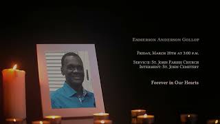 In Loving Memory of Emmerson Gollop - Obituary