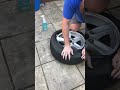 How to fit a tyre at home with no equipment