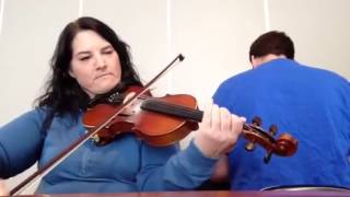 Day 112 - Old Rose Waltz - Patti Kusturok's 365 Days of Fiddle Tunes