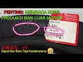 Tips!! MEMBACA KODE PRODUKSI BAN SEPEDA MOTOR Tanggal Bulan Tahun