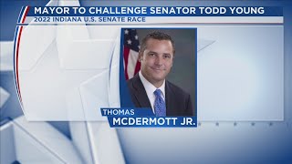 Indiana mayor starts campaign to unseat Sen. Todd Young