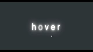 Text Shine on Hover - CSS Hover Effects
