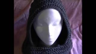 Crochet an Easy Scoodie Part 1 of 2 Scarf/Hoodie #crochetscarf #crochethat #crochetwithclare