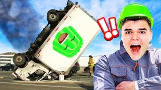 I CRASHED My JELLY Delivery Truck... (Euro Truck Simulator)