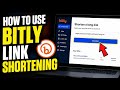 How to use Bitly for Link Shortening - Step By Step