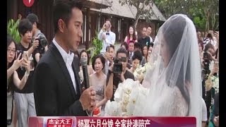 杨幂Yang Mi六月分娩刘恺威Hawick Lau父亲透露是男孩  全家赴港陪产