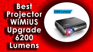 Best Projector WiMiUS Upgrade 6200 Lumens Projector Native | Products Square Online