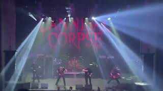 Cannibal Corpse hammer smashed face live in Montreal 11-5-2022