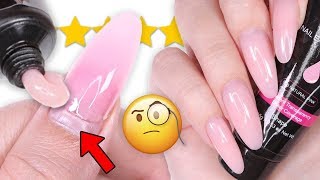 DIY TESTING FILLING POLYGEL NAILS!