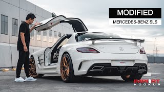 Reviewing this gorgeously modified Mercedes Benz SLS - 4K