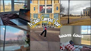 Indian Student in USA || Arkansas State University - Orientation day, Campus tour || Room Tour