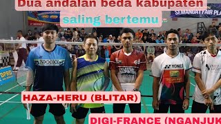 KAPOLRES CUP NGANJUK 2024  SEMIFINAL   HAZA-HERU (BLITAR) VS DIGI-FRANCE (NGANJUK)