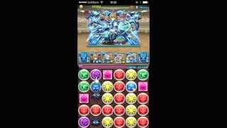 パズドラ 第9回チャレンジダンジョン！LV10  覚醒ネプチューンパーティ ノーコン