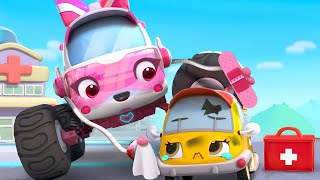 Brave Ambulance Song | Monster Truck | Car Cartoon | Kids Songs | BabyBus - Cars World