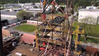 Ironworkers in action, BCIT School of Construction and the Environment