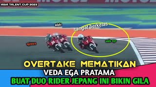 gak bosan-bosan!□LIHAT CARA VEDA EGA PRATAMA KETIKA NGASIH PAHAM LAWAN overtakenya sangat mematikan👍