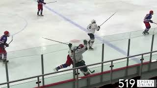 Under-18 Hockey - Barrie Jr. Colts vs Kitchener Jr. Rangers