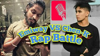 EMIWAY BANTAI VS CHEN-K || RAP BATTLE || ASLI HIP HOP || Adarsh Kumar Official