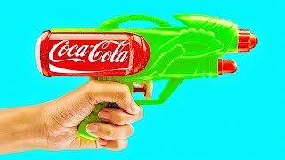 Comment Fabriquer un Pistolet Secret Avec Une Cannette de Coca-Cola ?