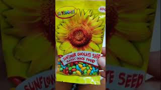 SUNFLOWER CHOCOLATE SEEDS #Shorts