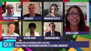 Public-Private Partnerships Respond to a Global Emergency