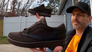 Air Jordan 1 Low - Travis Scott - CACTUS JACK - Velvet Brown