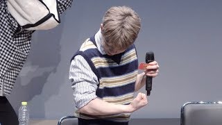 191110 목동 팬싸인회 엔플라잉 말랑이 유회승 직캠 / N.Flying Hweseung focus