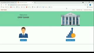 Basic-Banking-System | GRIP@Sparks Foundation | Task-1 | GRIPJUNE21 | web development