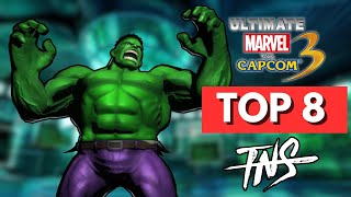 TNS UMvC3 #158 TOP 8 (Sentinel, Haggar, Doom, Dante)  MvC3 Tourney Marvel 3