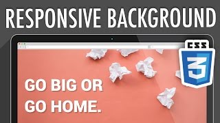 Responsive Full Page Background Image CSS3 | XO PIXEL