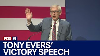 Wisconsin governor’s race: Tony Evers’ acceptance speech | FOX6 News Milwaukee