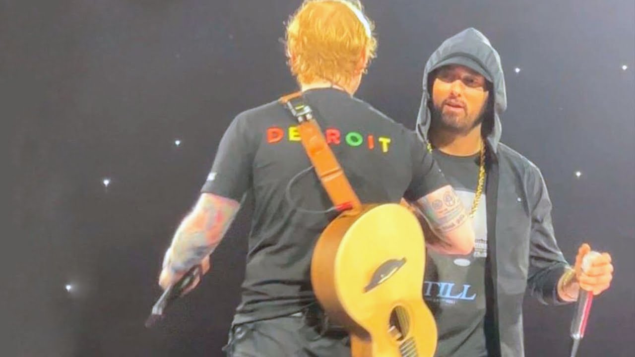 Après Eminem Ed Sheeran Partage La Scène Avec Macklemore