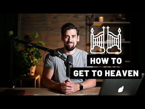 How do you get to heaven according to the Catholic Church?