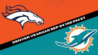 Miami Dolphins vs Denver Broncos Prediction and Picks - Free NFL Expert Pick for 9-24-23