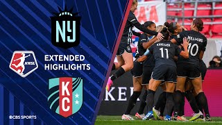 NJ/NY Gotham FC vs. Kansas City Current : Extended Highlights | NWSL | CBS Sports Attacking Third