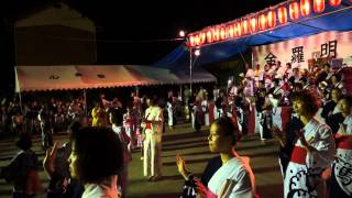 金羅明神大祭2013・馬木踊り