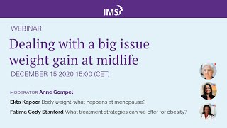 Dealing with a big issue- weight gain at midlife