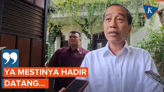 Respon Jokowi soal Instruksi Megawati agar Kader PDI-P Tidak Ikut Retreat di Akmil