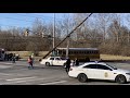 IPS bus hits power pole on Indy's northeast side; no students injured