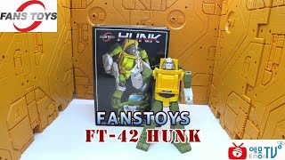 Fans toys FT-42 HUNK 3rd party (G1 Transformers brawn) 팬즈토이즈 헝크 브런