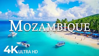 FLYING OVER MOZAMBIQUE (4K UHD) - Wonders of Mozambique | The Most Amazing Places in Mozambique