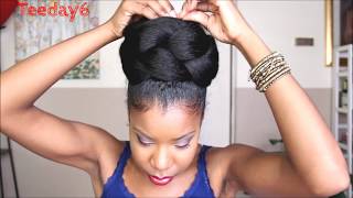 Elegant Jumbo Braided Bun |TEEDAY6